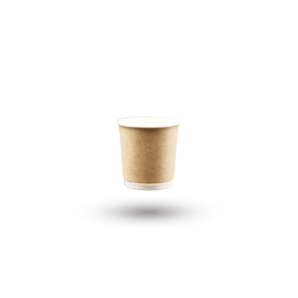 Paper cup 4 oz – Double wall Kraft