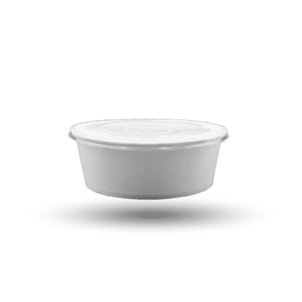 علبة أرز مع غطاء 500 سم - 16 أونص