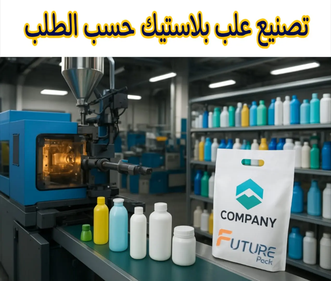 تصنيع علب بلاستيك حسب الطلب